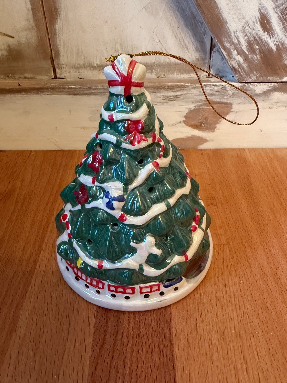 Holiday Ceramic Christmas Tree Ornament